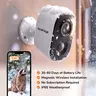【Big Sales】SensForge 2.5K Magnetic Security Battery Camera - Wi-Fi, AI Human & Pet Detection, Spotlight Color Night Vision, Magnetic & Wall Mount Installation, 2-Way Audio, SD Storage Option, AI Upgrade, Manual Control, International Compatibility