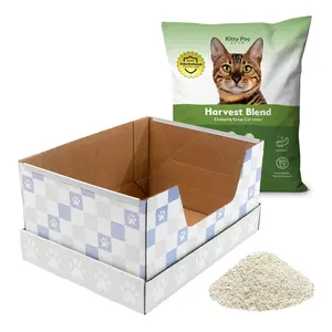 Eco-Friendly, Disposable Cat Litter Box with Litter – No Scrubbing Needed, Odor-Free, Leak-Proof, Travel Friendly, Recyclable, Healthier for Cats, Humans & the Environment - Kitty Poo Club