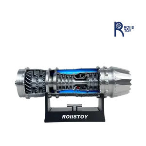 F-35 Fighter Model Kit Startable Aviation Engine High Performance Power Turbine Cool Boutique Gift Water Rocket Launcher Outdoor Water Cannon