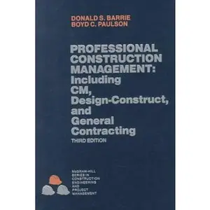 USED-Professional Construction Management by Barrie, Donald S. (Hardcover)