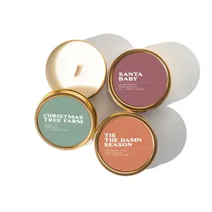 Tis the Damn Season Travel Tin Candle (Second Sale)