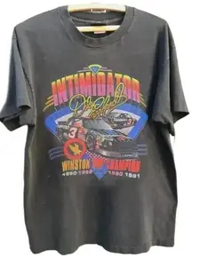 Dale Earnhardt Intimidator NASCAR T-Shirt Vtg, Top Menswear, Unisex Tshirt, Gift for her, him