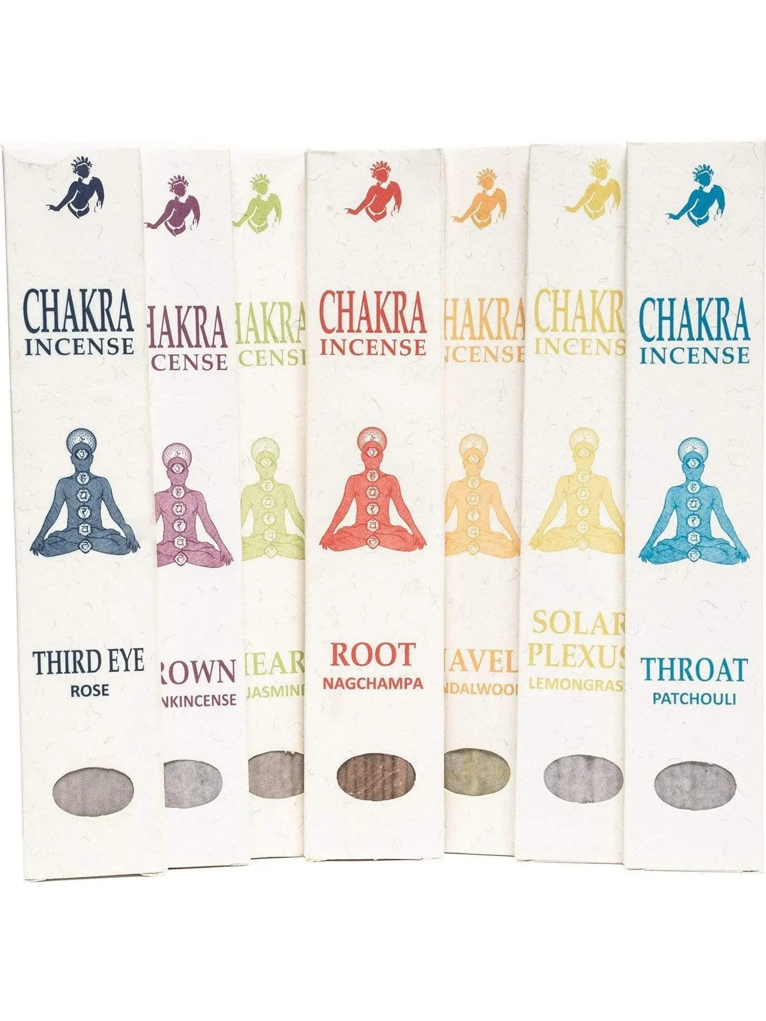 Seven Chakra Incense Sticks