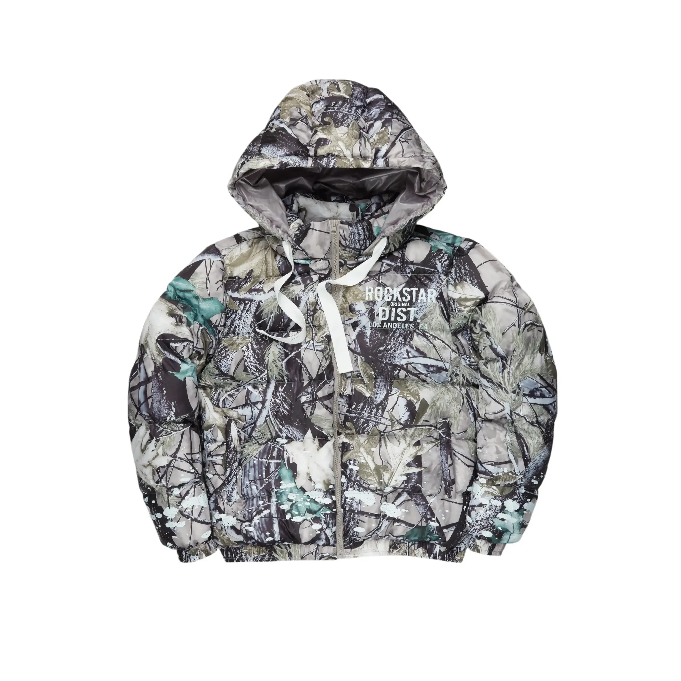 Art Dist. 2.0 Tree Camo Puffer Jacket Art Dist. 2.0 Tree Camo Puffer Jacket