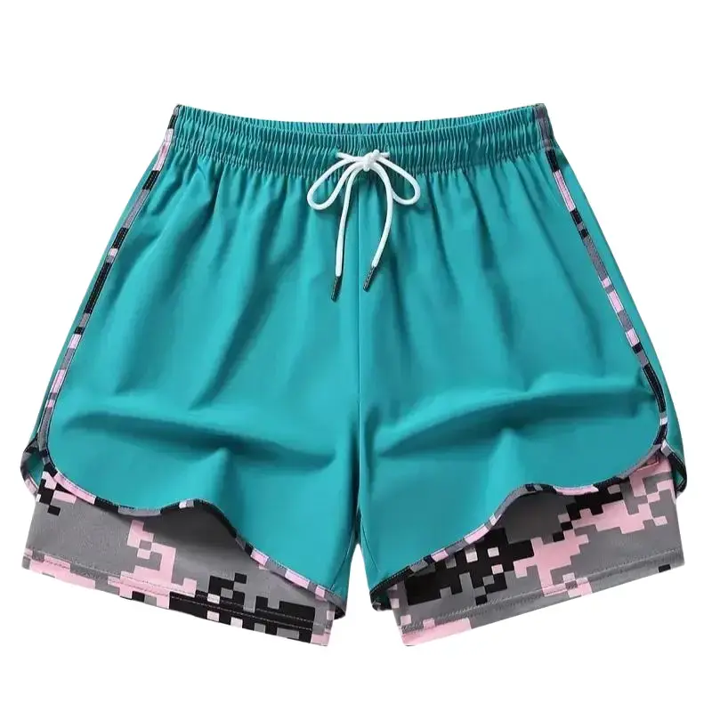 women’s casual athletic shorts with built-in liner, drawstring, elastic waistband—suitable for outdoor sports, fitness, running, and casual wear; women’s shorts, athletic shorts, womenswear