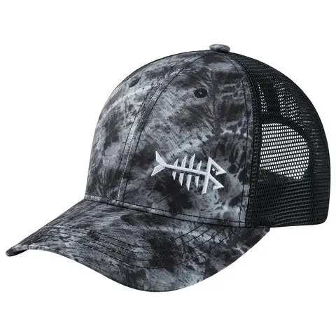 Bassdash Altimate Fishing Hat Mesh Back For Men Women Adjustable Baseball Trucker Cap Hunting Camo Blaze Orange