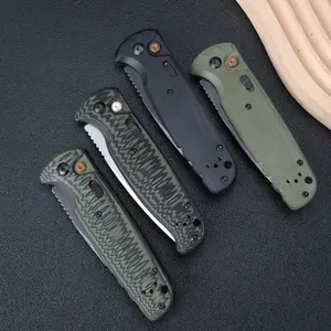 Outdoor folding knife, G10 handle, CPM154 high hardness steel, EDC outdoor camping, driving, fishing tool, best gift