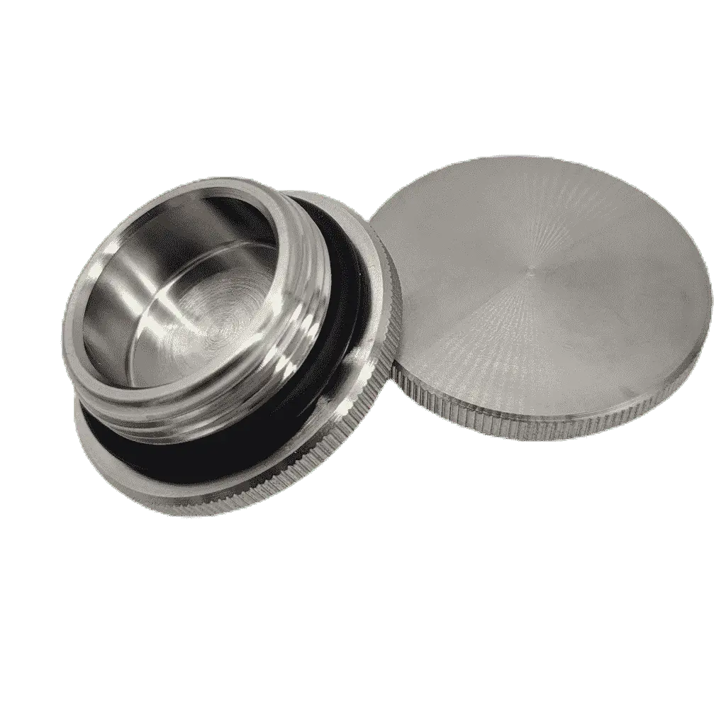 Stainless Steel Keg Transport Cap with O-Ring