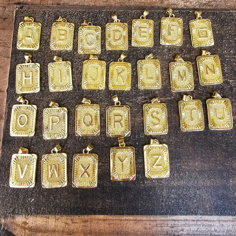 Letter necklace