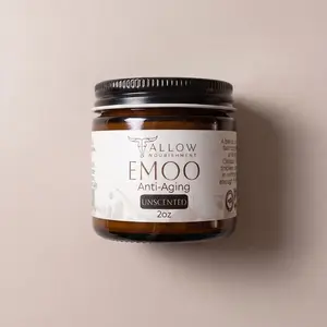 2-3 Ingredient Anti aging Emu Oil and Beef Tallow Cream for Skin Repair