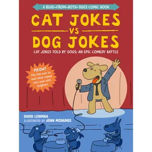 Cat Jokes vs. Dog Jokes/Dog Jokes vs. Cat Jokes by David Lewman, John McNamee [Paperback Book]