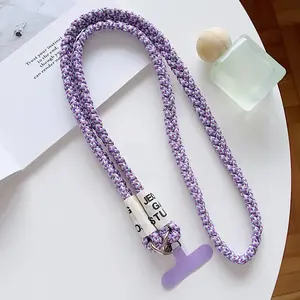 The Phone Case Lanyard Is A Xyun Cross-Body Braided Outdoor Mountain Rope And Can Be Worn On The Shoulder To Prevent Loss