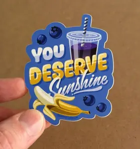 You Deserve Sunshine Heated Rivalry Sticker, Hockey Movie Fan Sticker, Laptop Water Bottle Decal