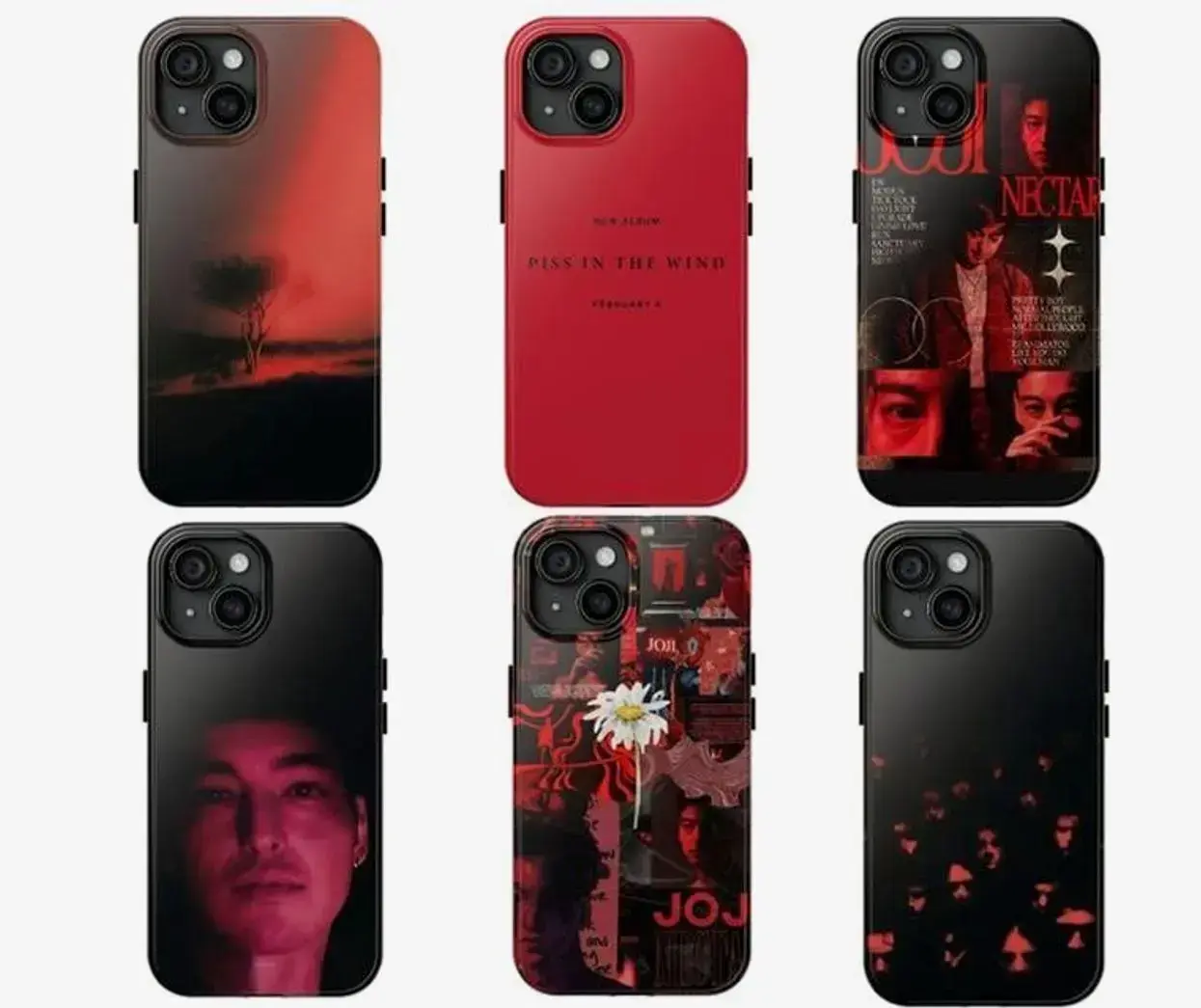 Piss In The Wind New Album R&B Indie Pop Music Artist Fan Merch Graphic Joji Art Tough Phone Case. Edgy Lo Fi Aesthetic Rugged Shockproof Protective Cover For iPhone 17 Pro Max 16 Air 15 14 13 12 11.