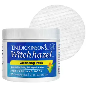 T.N. Dickinson's Witch Hazel Cleansing Pads, 60 Count