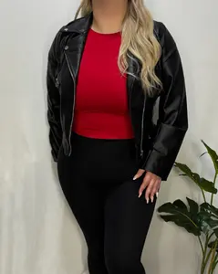 Jen Leather Jacket (Black)