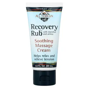 All Terrain Recovery Rub™, Soothing Massage Cream, 3 fl oz (89 ml)