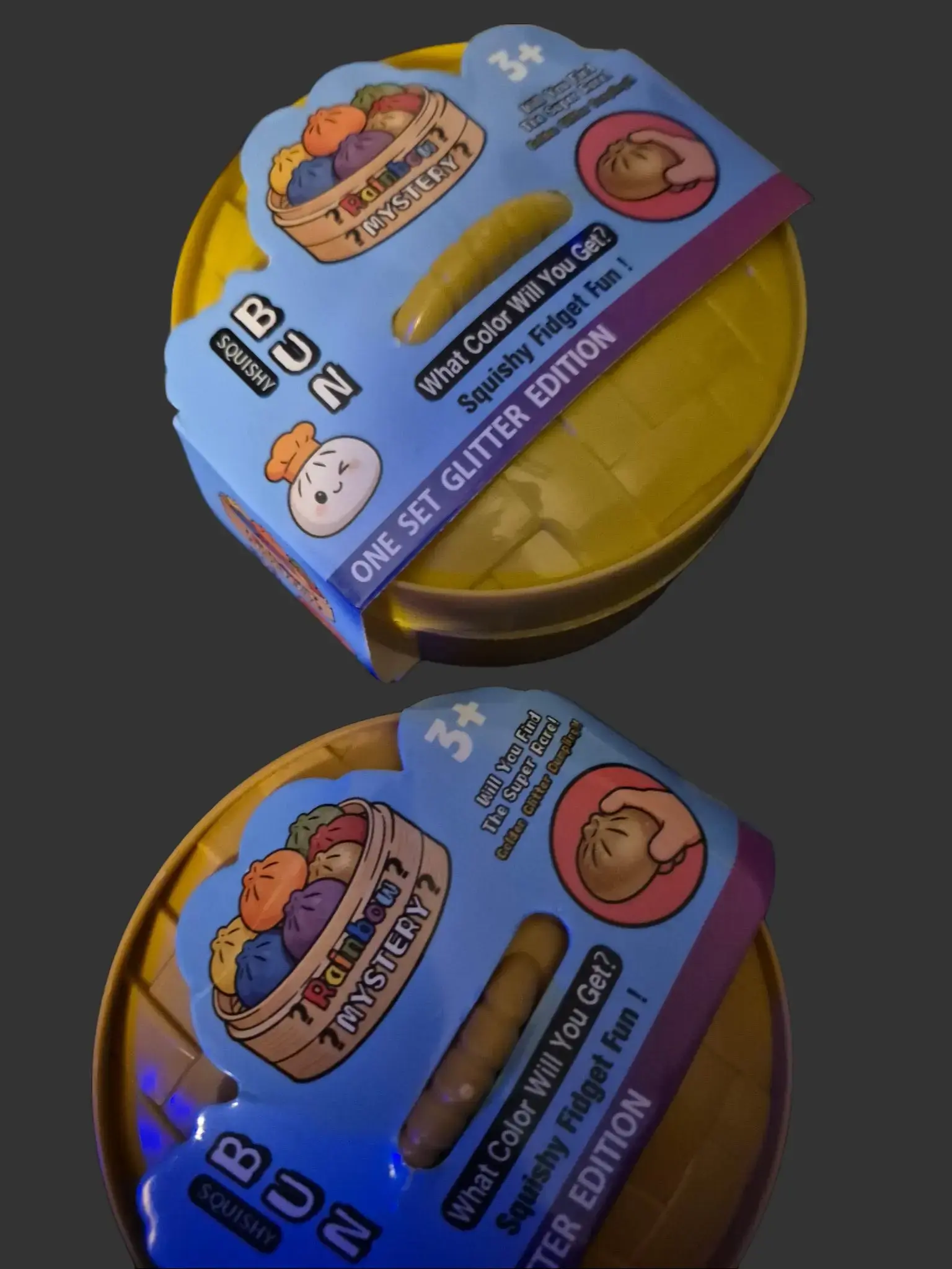 Squishies Dumplings - Soft Stress Relief Toy for Kids, Cute Fidget Sensory Play Accessory