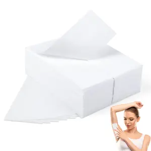 250 Pcs Large Non Woven Wax Strips for Hair Removal, 7.8''x 2.75'' Waxing Strips, Body and Facial Waxing Paper without Wax, Soft and Skin-friendly, for Face, Arms, Armpit, Chest, Back, Bikini, Leg
