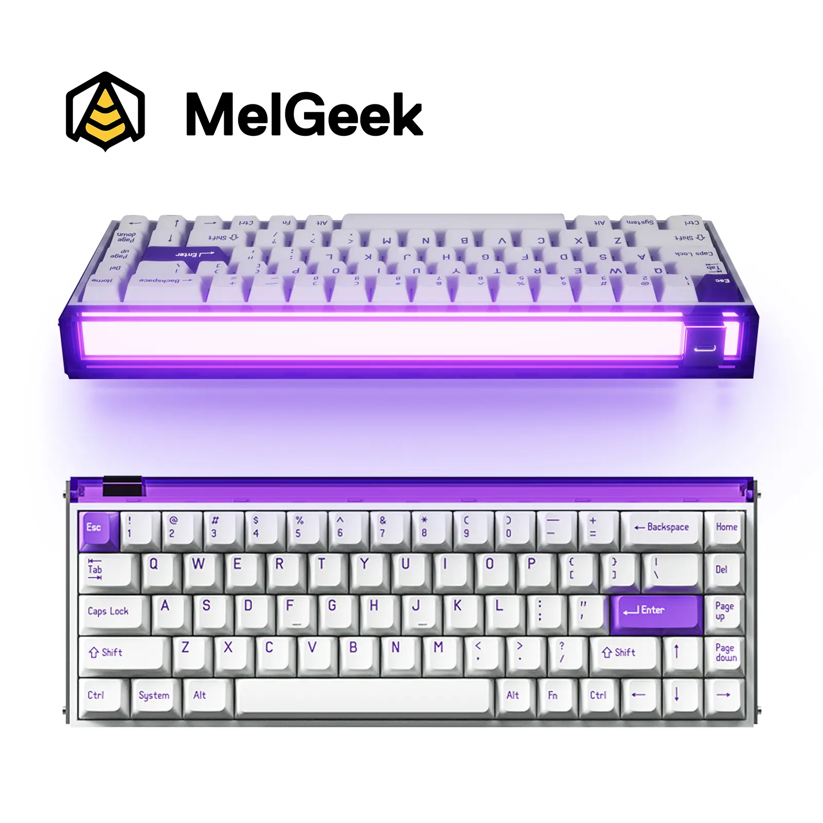 MelGeek MADE68 Pro+ The Elite Hall Effect Esports Gaming Keyboard