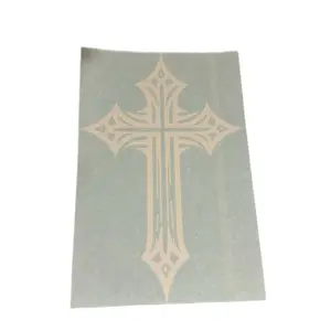 Gothic Cross Car Decal V1