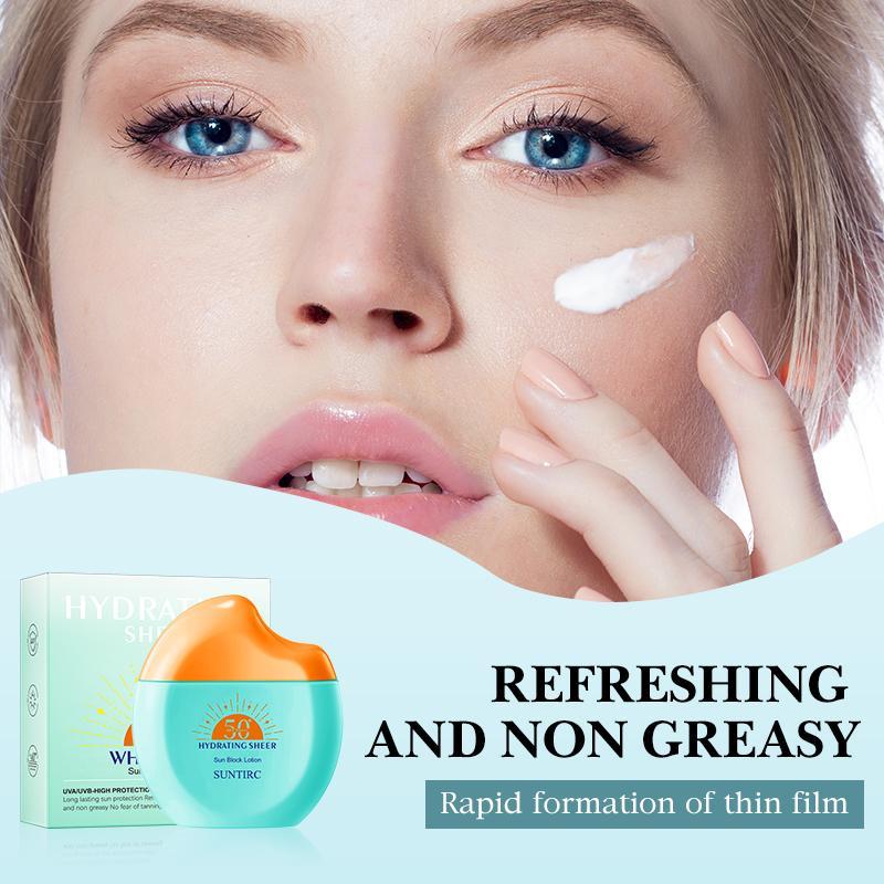 Sun Advanced Hydration Ultra-Lightweight Face Sunscreen SPF 50 with Hyaluronic Acid & Humectants, Hydrating Sunscreen for Face, Non Comedogenic and Hypoallergenic,#Summervibes Sun Advanced Hydration Ultra-Lightweight Face Sunscreen SPF 50 with Hyaluronic Acid & Humectants, Hydrating Sunscreen for Face, Non Comedogenic and Hypoallergenic,#Summervibes