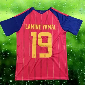 2026 World Cup Spain No.19 Yamal Short sleeve Soccer jersey