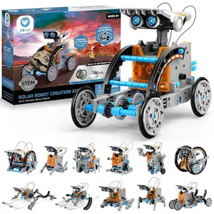 12-in-1 Education Solar Robot Toys for Boys Ages 8-13, DIY Building Science Experiment Kit Birthday Gifts for Kids 8 9 10 11 12 13 Years Old, Solar Powered by The Sun