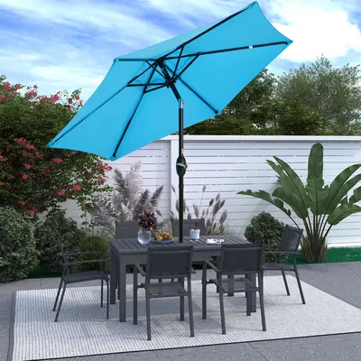 55 lb patio umbrella base Umbrella Holder Square 55 Lbs Umbrella Base
