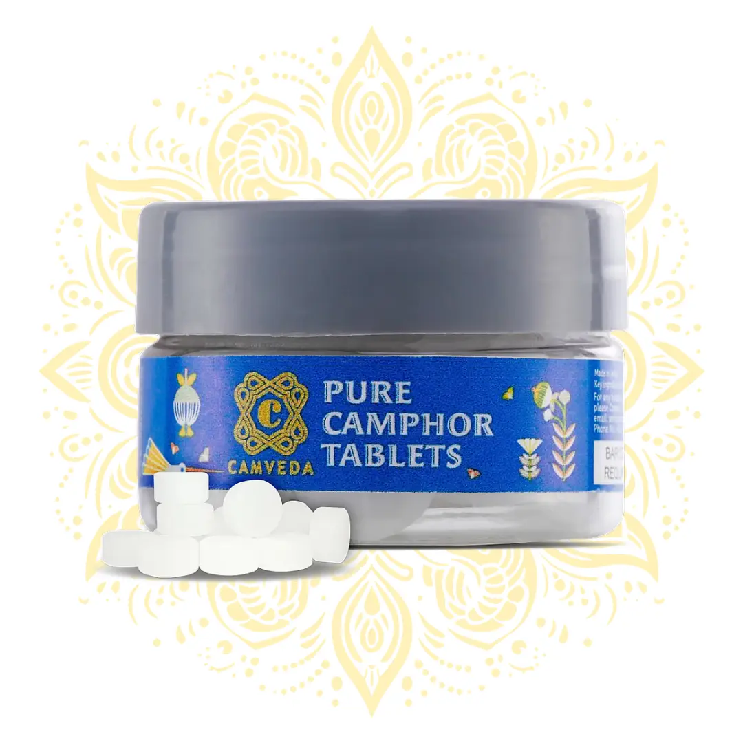 Camveda Pure Camphor Tablets 25g Camveda Pure Camphor Tablets 25g