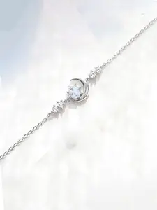 I'll Always Be Your Star.” Moonstone Crescent & Star Bracelet | Meaningful Gift for Your Best Friend | Unique & Fresh