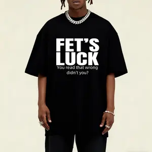 Trending Humor Tee |   FET’S LUCK Optical Trick Shirt