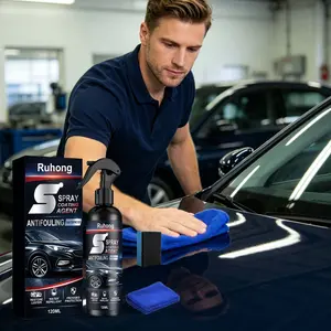 Nano Ceramic Coating Spray for Cars Deep Fix Dull Paint Remove Dirt and Stains Restore High Gloss Shine Long Lasting Hydrophobic Protection