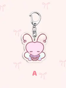 Dandy's World Cartoon Acrylic Keychain, Kawaii Keychain, Keychain For Bags, Back-To-School Bag Decoration, Gift for Friends and Family