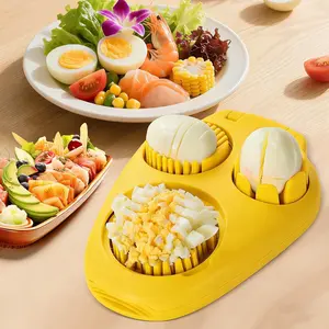 Manual Vegetable Cutter, Tomato Slicer, Egg Slicer, Kitchen Tool, Perfect for Salad, Sandwiches, Breakfast Prep, Durable Structure