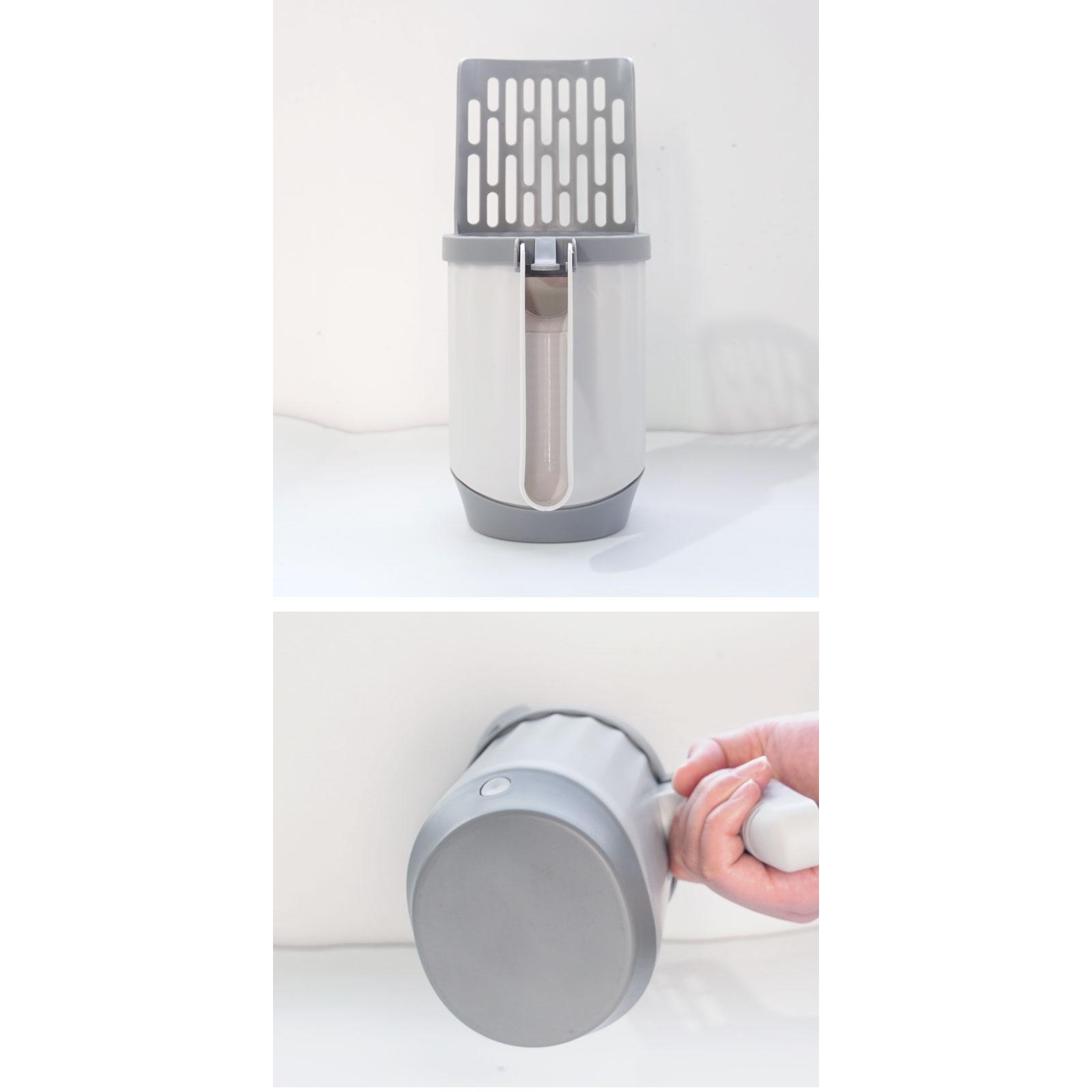 Cat Litter Shovel Scoop with Refill Bag For Pet Filter Clean Toilet Garbage Picker Cat Supplies Cat Litter Box Self Cleaning