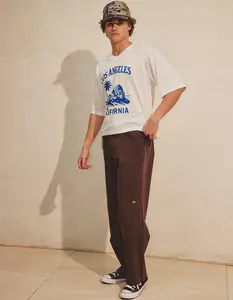 DICKIES Worn In Mens Double Knee Work Pants