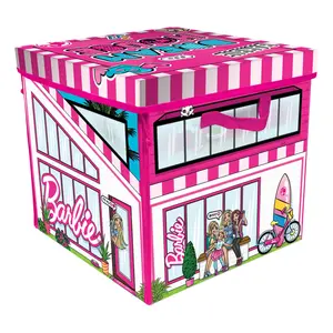 Tara Toy ZipBin Barbie Dreamhouse Toy Box