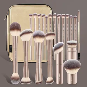 Makeup Brush Set with Storage Bag for Gift, 20pcs/set Professional Makeup Brush with Soft Bristles, Multifunctional Makeup Tool for Women & Girls, Cosmetics, Makeup Brush Kit