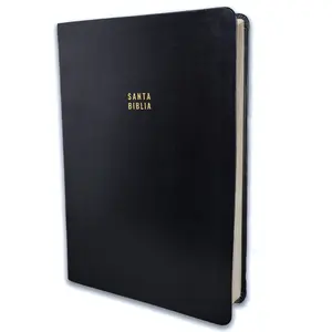 Biblia Letra Súper Gigante 16 puntos RV1909, imit piel negro