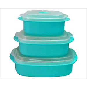 Reston Lloyd 20702 Microwave Cookware Set Turquoise