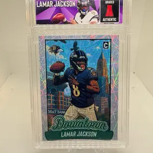 Lamar Jackson Custom Downtown Slab Card