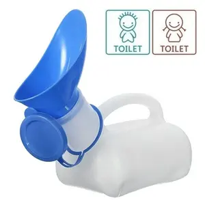 Portable Abs Material Toilet for Travel Camping Outdoor Activities, 33.81 Ounce Unisex Portable Toilet, Ideal for Men and Women, Camping Gear, Camping Supplies, Hygienic Camping Toilet, Travel Accessory, Camping Toilets Portable, Travel Potty