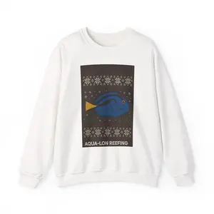 Aqua-Lon Reefing Just Keep Swimming Sweatshirt — Tropical Marine Crewneck