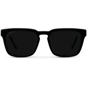 WMP Eyewear Maverick Men's Polarized Classic Square Sunglasses, Male Style, TAC Polarised Lens, Acetate Full Rim Fashion Eyewear Accessory