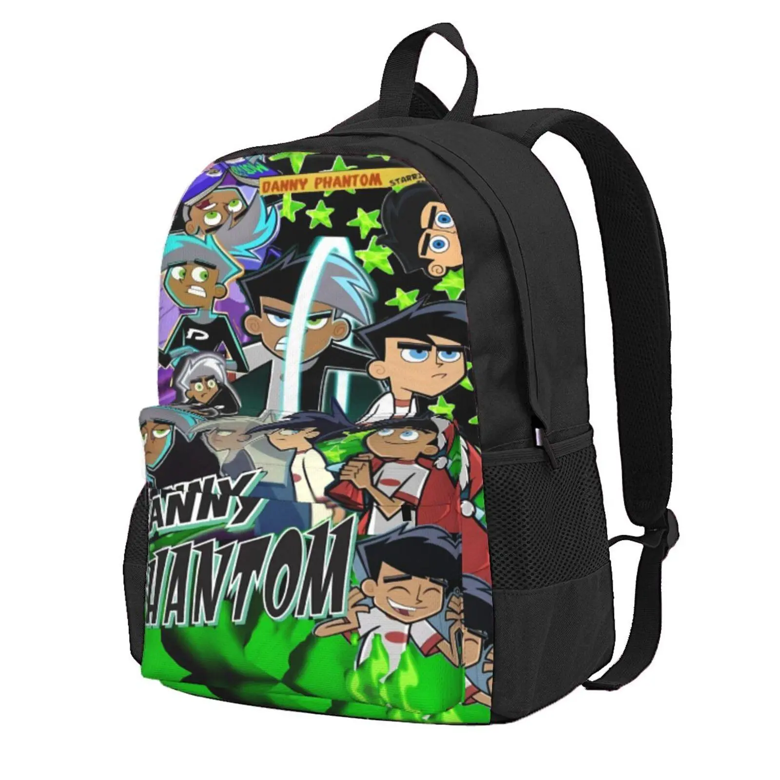 danny phantom Laptop Backpack for Women Girls danny phantom costume Travel College Backpack Multi-Functional Casual Daypack for Work, Commuting, Picnics, and Weekend Getaways