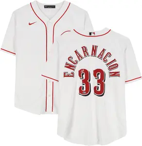 Christian Encarnacion-Strand Cincinnati Reds Autographed White Nike Replica Jersey - Fanatics Authentic Certified