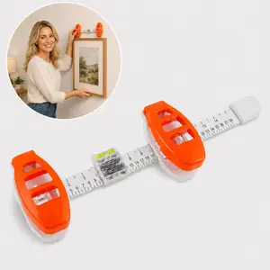 All-in-One Picture Hanging Tool – Multifunctional Frame Alignment Kit with Built-In Level and Measuring Guide for Easy, Accurate Picture Placement and Home Wall Decorating