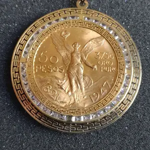 CENTENARIO pendant Gold finish CENTENARIO pendant Gold finish