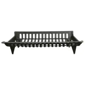 CG30 30 in. Black, Cast Iron Fireplace Grate